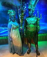 Sea King & Queen Homemade Costume