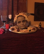 Severed Head on a Platter Homemade Costume