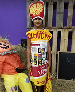 Shell Gas Pump Homemade Costume