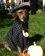Sherlock Bones Homemade Costume