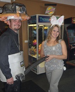 Shop Vac and Dust Bunny Halloween Costume Ideas for Couples