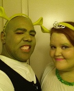 Shrek and Fiona Homemade Costumes