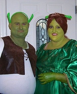Shrek & Fiona Couple Costume