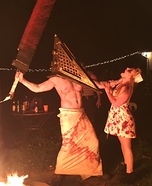 Silent Hill Pyramid Head and Nurse Costume