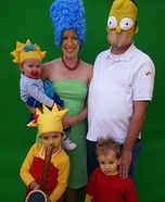 The Simpsons Family Costume