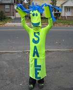 Sky Dancer Sale Sign Costume