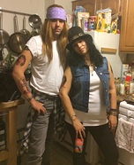 Slash and Axl Rose Homemade Costume