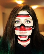 Sliced Up Homemade Costume
