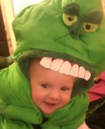 Ghostbusters Slimer Costume Idea for  Babies