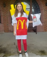 Small Fry with a side of Ketchup Homemade Costume