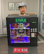 Snack Vending Machine Homemade Costume