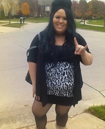 Homemade Snooki Costume