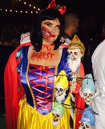 Snow Fright & the 7 Dead Dwarfs Homemade Costume