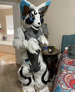 Snowy Belle Furry Costume