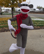 Sock Monkey Costume