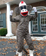 Sock Monkey Adult Costume