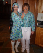 Sonny and Cher Couple Costume