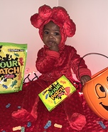 Sour Patch Kid Homemade Costume