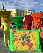 Sour Patch Kids Homemade Costume