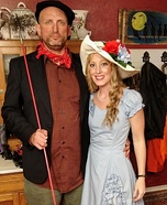 Southern Belle & Chimney Sweep Man Homemade Costume
