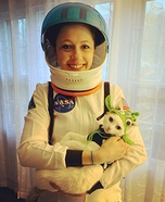 Space Cat Homemade Costume