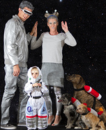 Space Exploration Family Homemade Costume