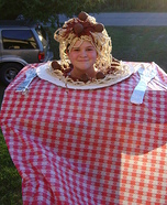 Spaghetti and Meatballs Costume for Girls
