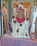 Women's Spaghetti and Meatballs Costume
