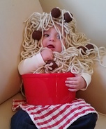 Costume ideas for baby's first Halloween - Spaghetti and Meatballs Baby Costume