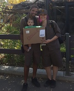 Special Delivery Homemade Costume