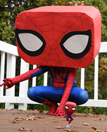 Spider-Man Funko Pop Homemade Costume