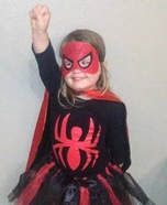 SpiderGirl Homemade Costume