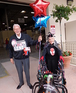 Spiderman's Mother & her Bodyguard Homemade Costume