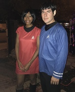 Spock and Uhura Homemade Costume