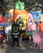 SpongeBob Characters Homemade Costume