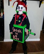 Spook in the Box Homemade Costume