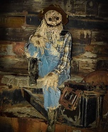 Spooky Scarecrow Homemade Costume