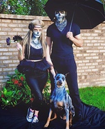 Spooky Skeletons Homemade Costume