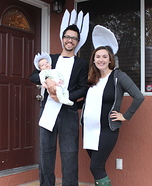 Spoon, Fork and Spork Family Homemade Costume
