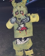 Springtrap Homemade Costume
