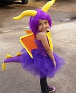 Spyro the Dragon Homemade Costume