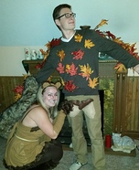 Squirrel and Nuts Homemade Costume