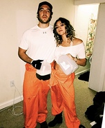 Stanley and Zero from Holes Homemade Costume