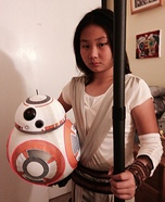 Star Wars Rey & BB-8 Homemade Costume
