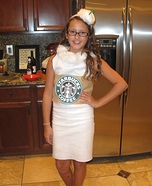Starbucks Vanilla Latte Costume