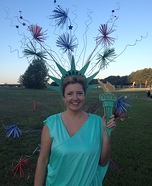 Statue of Liberty with Fireworks Costume