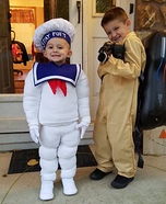 Stay Puft and Ghostbuster Homemade Costume