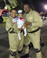 Stay Puft Marshmallow and Ghostbusters Homemade Costume