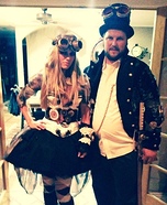 Steampunk Couple Homemade Costume