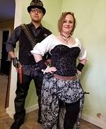 Steampunk Couple Homemade Costume